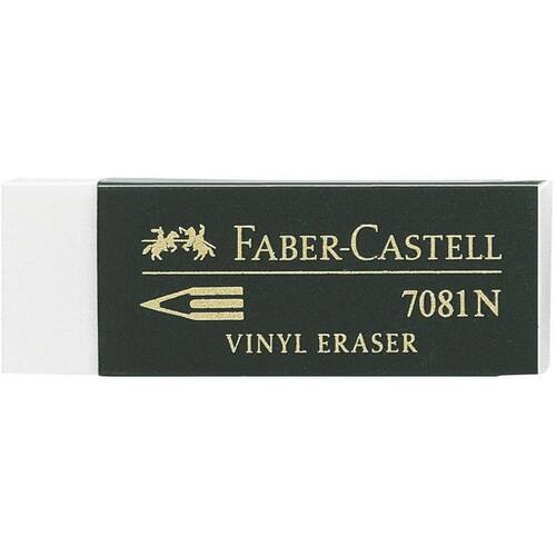 Faber-Castell Radiergummi 7081 N, Radierer, PVC-frei, 1 Stück Artikelbild