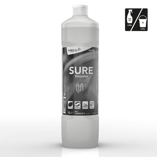SURE® SURE Avkalkningsmedel, växtbaserad och 100% nedbrytbar, 1l produktfoto