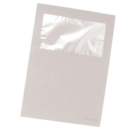 Exacompta Aktenhüllen Forever®, Sichtmappen, 120 g/m², A4, weiss, 100 Stück Artikelbild
