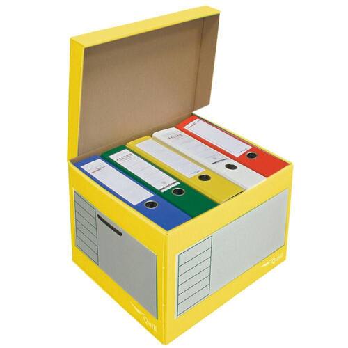 Pressel Deckelbox 43l, Gelb Artikelbild