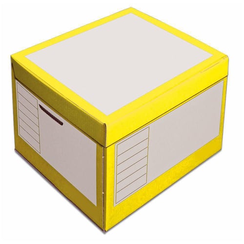 Pressel Deckelbox 43l, Gelb Artikelbild Secondary1 L