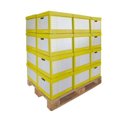Pressel Deckelbox 43l, Gelb Artikelbild Secondary2 L