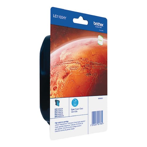 Brother Original Tintenpatrone LC-1100HYC, Cyan Artikelbild