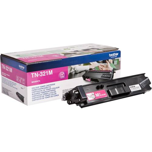 Brother Original Toner TN-321M, Lasertoner, Tonerkartusche, Magenta, 1 Stück Artikelbild Secondary1 L