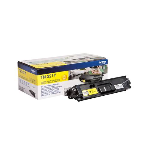 Brother Original Toner TN-321Y, Lasertoner, Tonerkartusche, Gelb, 1 Stück Artikelbild Secondary1 L