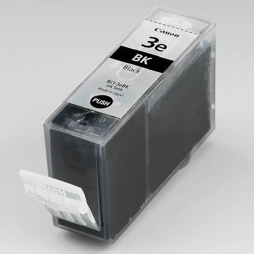 Canon Original Tintenpatrone BCI-3eBK, Schwarz Artikelbild Secondary2 L