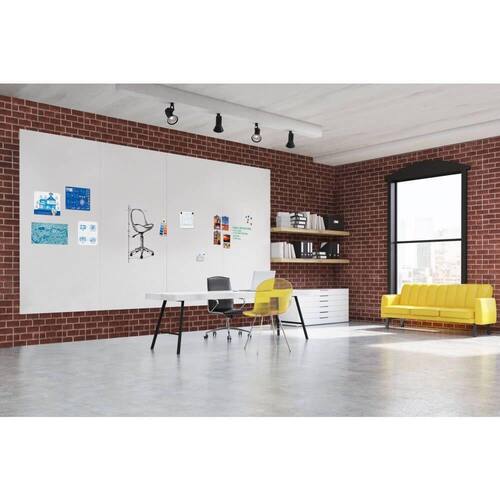 Legamaster Whiteboard Wall-Up, Whiteboardplatten zur Wandmontage ohne Rahmen, Email, magnetisch, weiß, 119,5x200cm, 1 Stück Artikelbild Secondary3 L