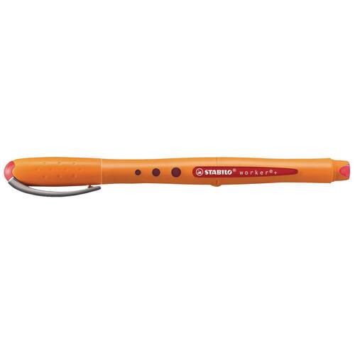 STABILO bionic® worker Tintenroller fein, Rot Artikelbild Secondary5 L