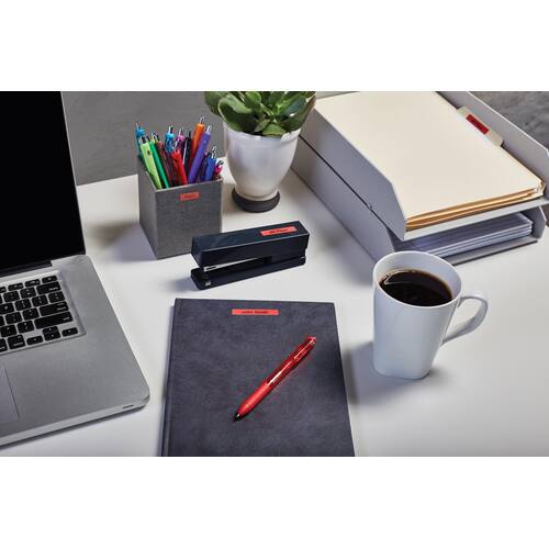 Dymo Schriftband, Rot, Druck: Schwarz, 9 mm Artikelbild Secondary2 L