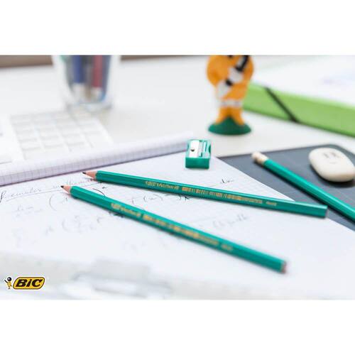 BIC® Bleistift Evolution HB, grün, 12 Stück Artikelbild Secondary3 L