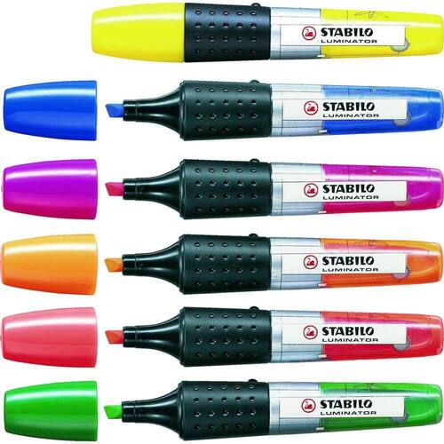 STABILO Textmarker Luminator im Tischaufsteller, 2-5 mm, 4 Farben Artikelbild Secondary3 L