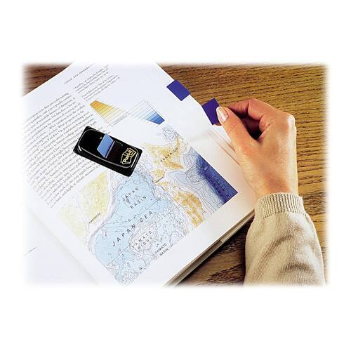 Post-it® Indexstreifen, 4-farbig + Pfeile, 2-farbig sortiert, 25,4/11,9x43,2mm Artikelbild Secondary1 L