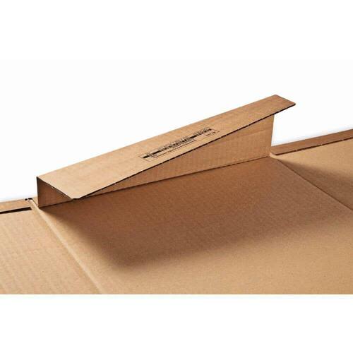 ColomPac Ordner-Versandverpackung mit doppeltem Verschluss, 320x290x-80mm, Braun, 20 Stück Artikelbild Secondary4 L