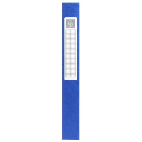 Exacompta Dokumentenbox Exabox, Archivbox mit Gummi, Manilakarton, A4, 40mm, blau, 1 Stück Artikelbild Secondary4 L