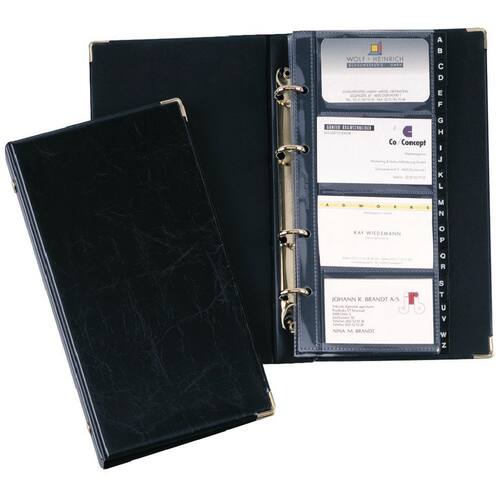 Durable Visifix ® economy, Visitenkartenringbuch, 200 Karten Artikelbild Secondary3 L