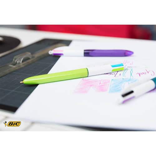 BIC® 4 Colors Fashion Druckkugelschreiber, 1 Stück Artikelbild Secondary1 L