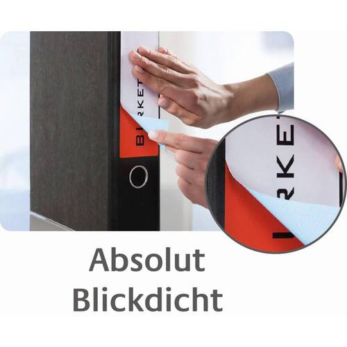 AVERY Zweckform Ordneretiketten, Rückenschilder für Ordner, selbstklebend, 38x192mm, gelb, 7 Etiketten pro Blatt, 20 Blatt Artikelbild Secondary5 L