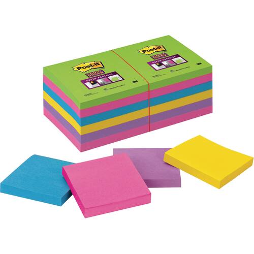 Post-it® Haftnotizen SuperSticky, liniert, 2-farbig, 127x203 mm, 2x45 Blatt Artikelbild Secondary8 L