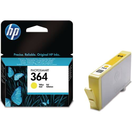 HP Original Tintenpatronen, HP 364, CB320EE, Gelb Artikelbild