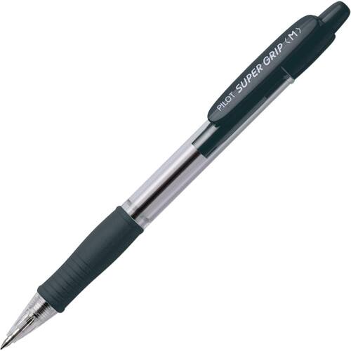 Pilot Super Grip Kugelschreiber, 0,4mm, schwarz Artikelbild