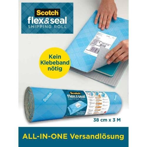 Scotch® Emballagerulle Flex and Seal 3m produktfoto Secondary11 L