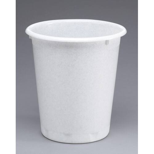 Durable Vanlig papperskorg, 13 l, 290 x 320 mm, vit produktfoto