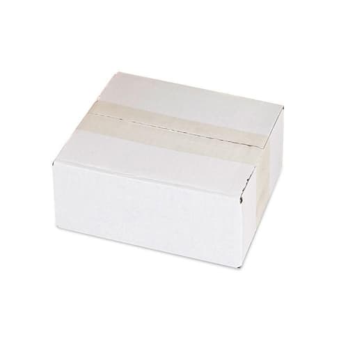 Pressel Faltkarton 1-wellig, weiß, Versandkarton, Faltschachtel, quadratisch, 250x250x100mm, 25 Stück Artikelbild
