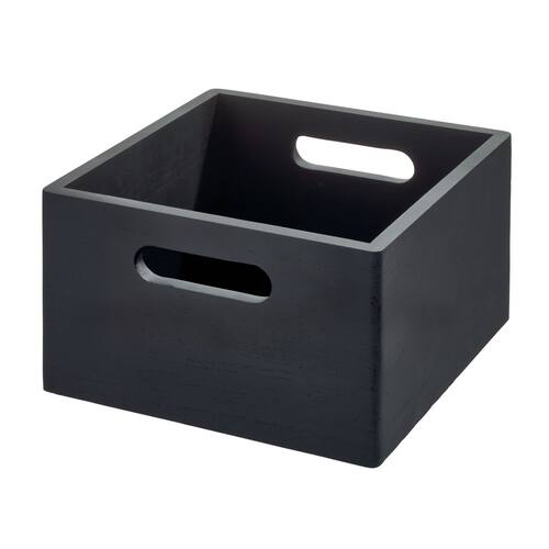 THE oppbevaringsboks 25x25 sort produktbilde Secondary8 L