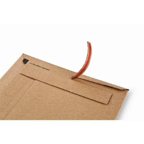 ColomPac Ordner-Versandverpackung mit doppeltem Verschluss, 320x290x-80mm, Braun, 20 Stück Artikelbild Secondary6 L