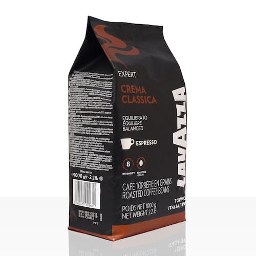 Lavazza Crema Classica Vending Kaffee, ganze Bohnen, koffeinhaltig, 1 kg, 1 Packung Artikelbild Secondary1 L