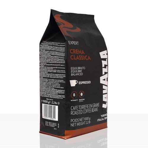 Lavazza Crema Classica Vending Kaffee, ganze Bohnen, koffeinhaltig, 1 kg, 1 Packung Artikelbild Secondary1 L