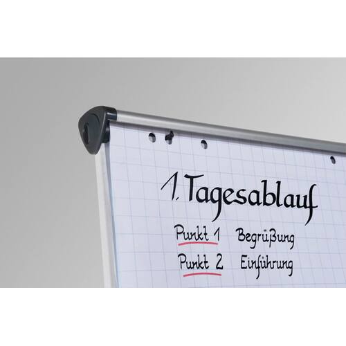 Legamaster Flipchartblock, Flipchart Papier, kariert, 80 g/m², 65x98cm, weiß, 20 Blatt, 1 Block Artikelbild Secondary1 L