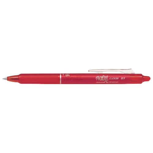 Pilot Tintenroller FriXion Clicker 0.7, radierbare Tinte, 0,4mm, rot, 1 Stück Artikelbild Secondary1 L