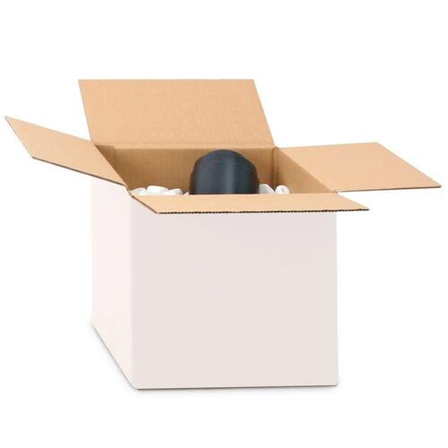 Pressel Faltkarton 1-wellig, weiß, Versandkarton, Faltschachtel, quadratisch, 300x300x300mm, 25 Stück Artikelbild Secondary1 L