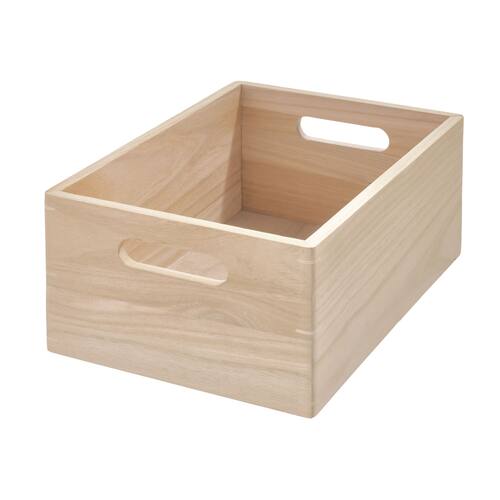 THE oppbevaringsboks L 25x38 trehvit produktbilde Secondary8 L