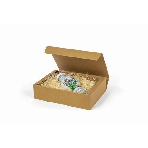 Faltschachtel ''Sofia'' L, natur, 255x180x70mm, 35 Stück Artikelbild Secondary3 L