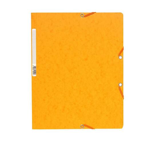 Exacompta Eckspannermappe, Karton, 400 g/m², A4, gelb Artikelbild