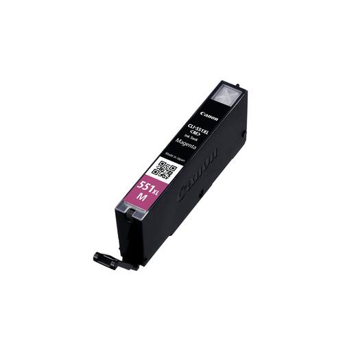 Canon Bläckpatron, PIXMA PGI-551XL M, 6445B001, ChromaLife100+, magenta, singelförpackning, hög kapacitet produktfoto Secondary1 L