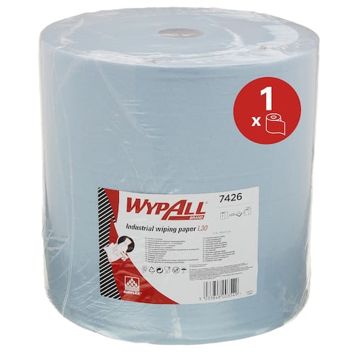 Wypall* Wischtücher L40, 3-lagig, Blau, 750 Blatt Artikelbild Secondary2 L