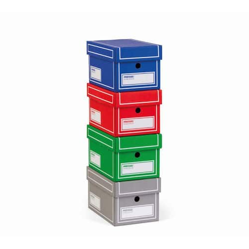Pressel Storeboxen-Set A5, 275x175x155mm, 5 Stück pro Farbe, 20 Boxen Artikelbild Secondary1 L