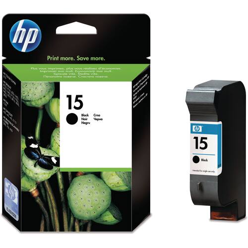 HP Original Tintenpatronen HP 15, C6615DE, Schwarz Artikelbild Secondary1 L