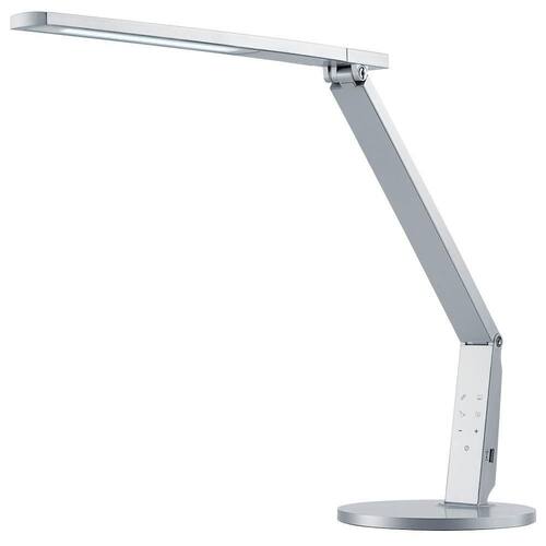 HANSA LED-Tischleuchte Vario Plus, Lampe, Schreibtischlampe, silber, 10 Watt, 1 Stück Artikelbild