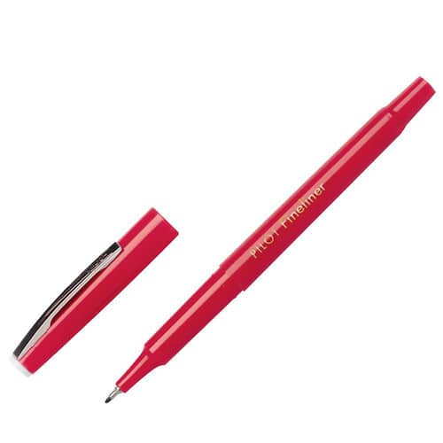 Pilot Fineliner SW-PPF, 0,4 mm, rot Artikelbild Secondary1 L