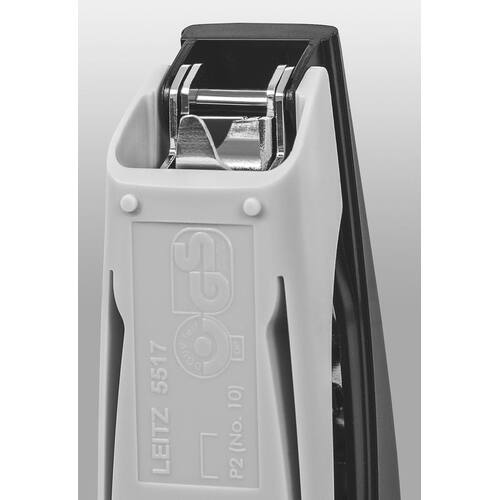 Leitz Heftgerät New NeXXt Mini, mechanisch, Oberlademechanik, für: No. 10, Einlegetiefe: 50mm, 10 Blatt, 1mm, schwarz, 1 Stück Artikelbild Secondary2 L