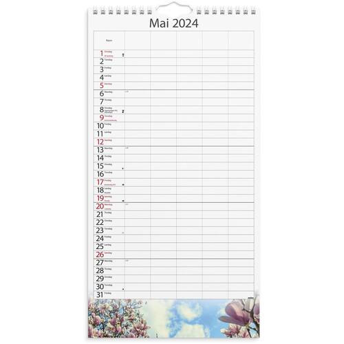 Familiekalender GRIEG 2024 Årstider produktbilde Secondary1 L