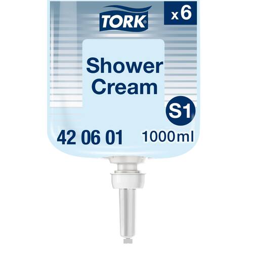 Tork Flüssigseife Premium S1 Hair & Body, zu 1 Liter abgefüllt, 6 Flaschen Artikelbild Secondary1 L