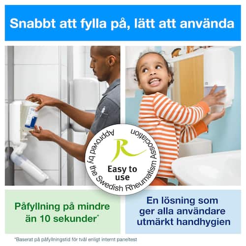 Tork Flüssigseife Premium S1 Hair & Body, zu 1 Liter abgefüllt, 6 Flaschen Artikelbild Secondary7 L