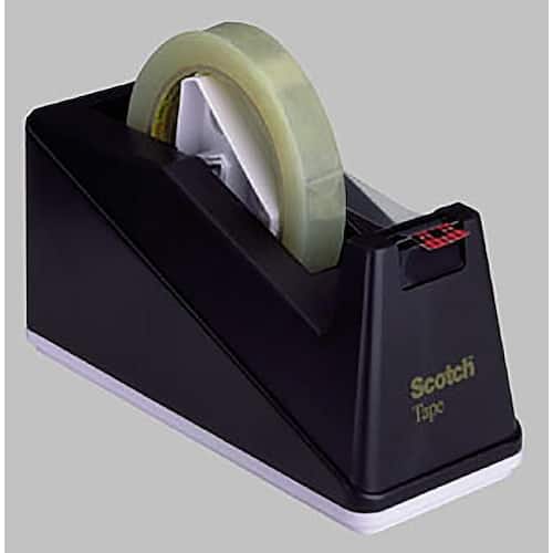 Scotch® Tischabroller C10, für Klebeband bis 25mmx66m, schwarz Artikelbild Secondary3 L