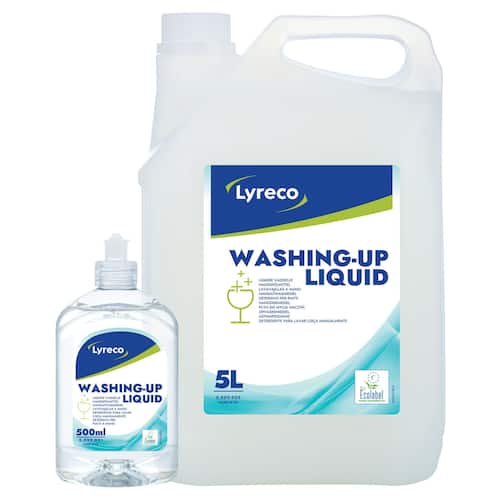 Lyreco Handgeschirrspülmittel, Reinigungsmittel, flüssig, Zitrone, 5 Liter, 1 Kanister Artikelbild Secondary2 L