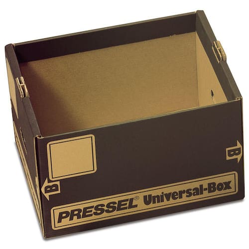 Pressel Universal-Boxen, braun, 10 Stück Artikelbild